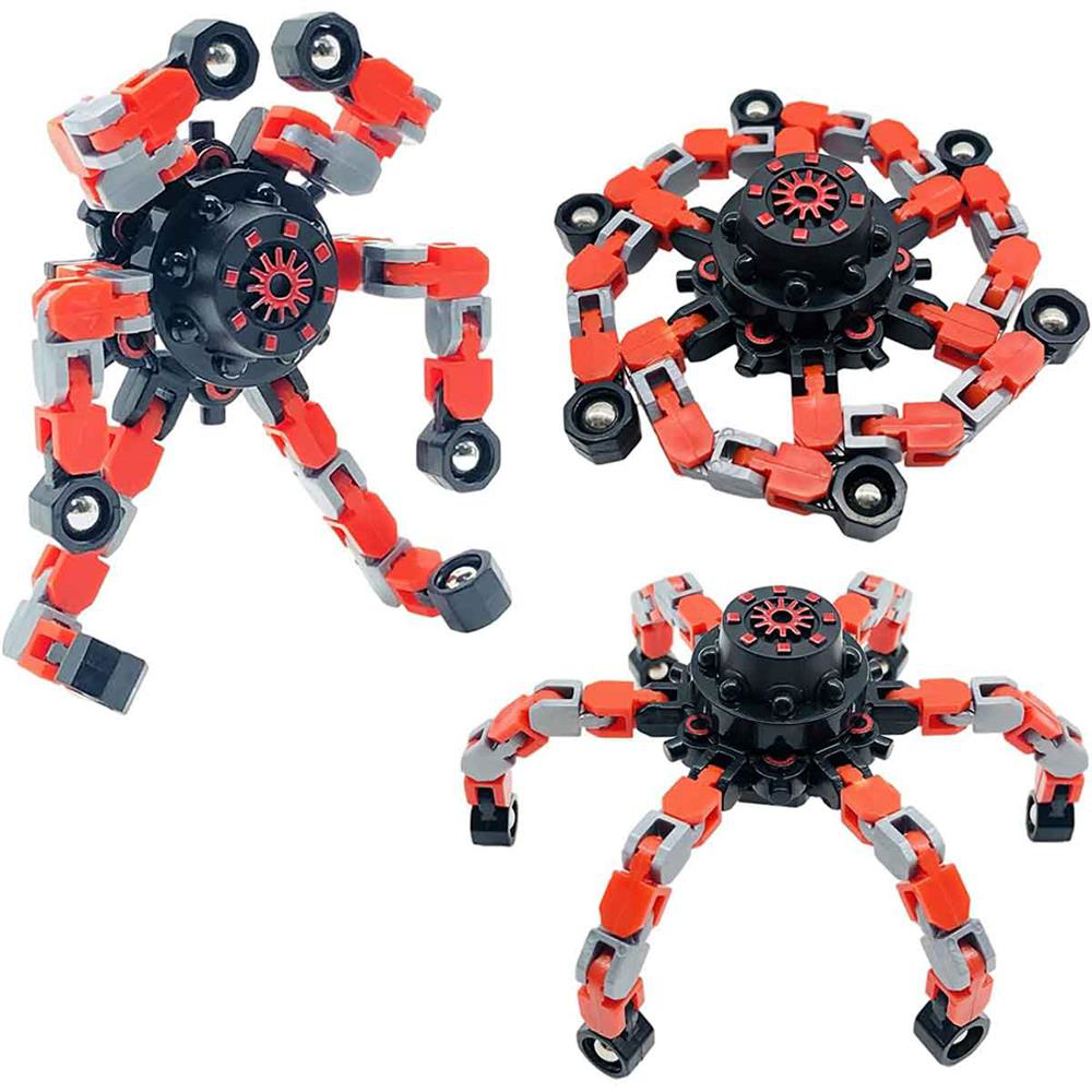 Nessiworld Fidget Spinners Dönüştürülebilir Zincir Robot Oyuncak Nessiworld Fidget Spinners Dönüştürülebilir Zincir Robot Oyuncak