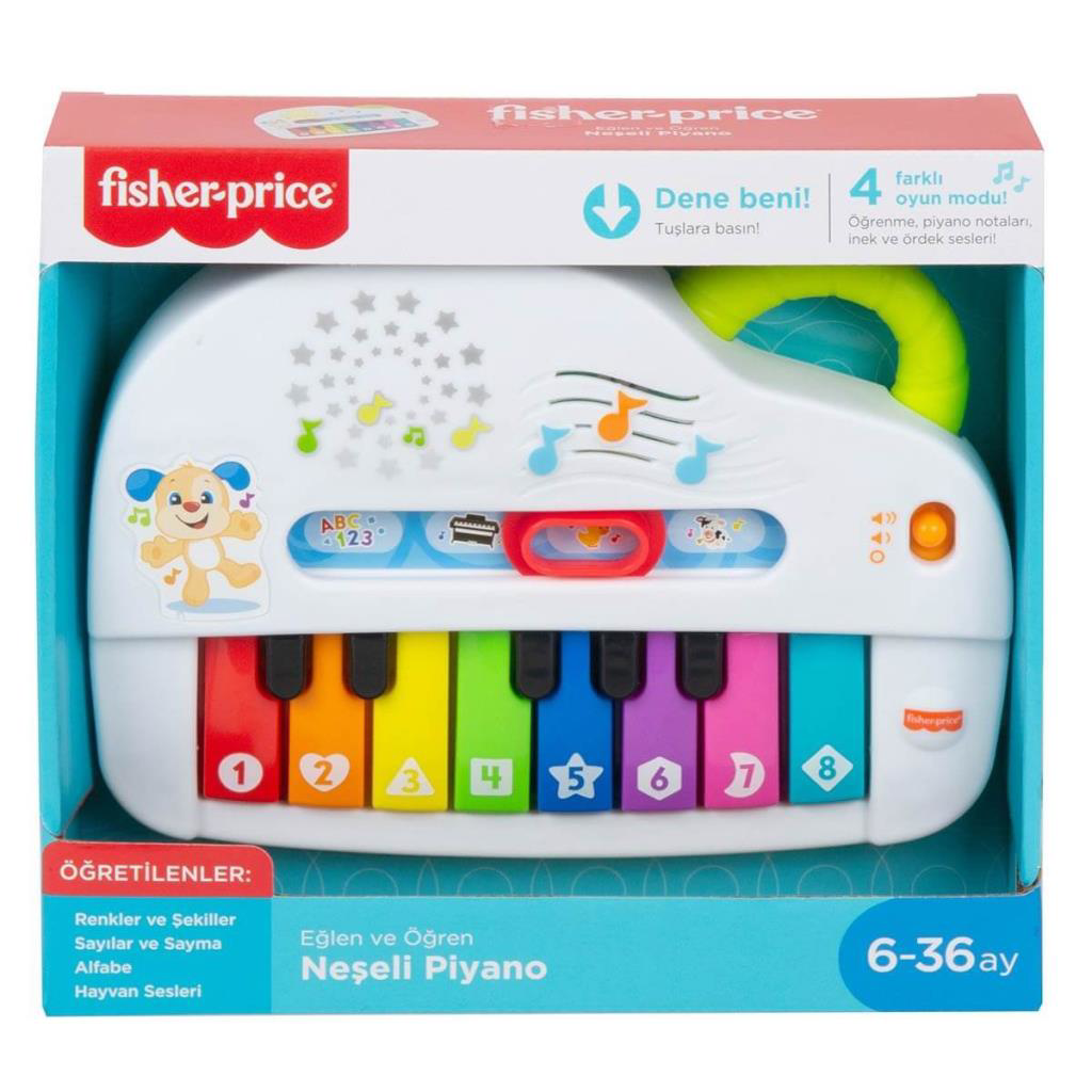 Nessiworld Fisher Price Işıklı ve Eğlenceli Oyuncak Piyano Türkçe Nessiworld Fisher Price Işıklı ve Eğlenceli Oyuncak Piyano Türkçe