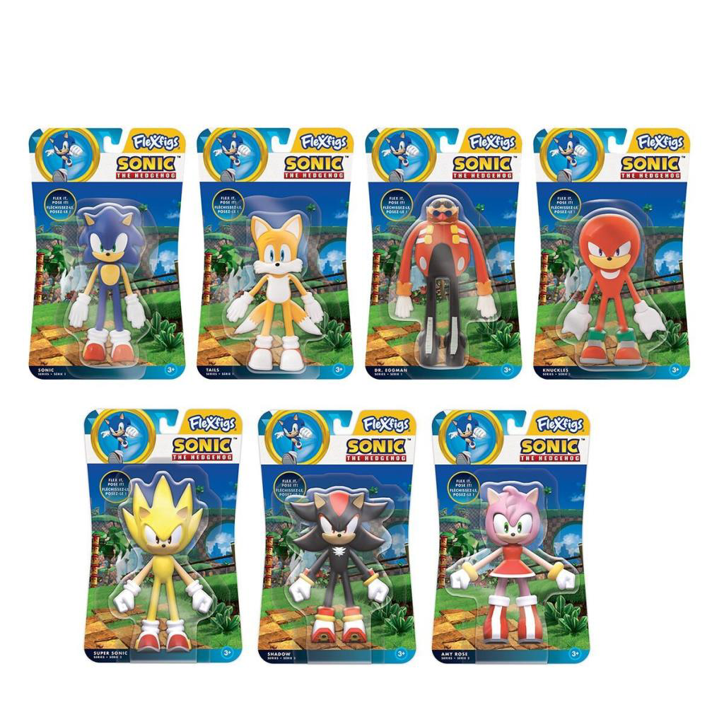 Nessiworld FLE03000 Flexfigs Figür Sonic Nessiworld FLE03000 Flexfigs Figür Sonic