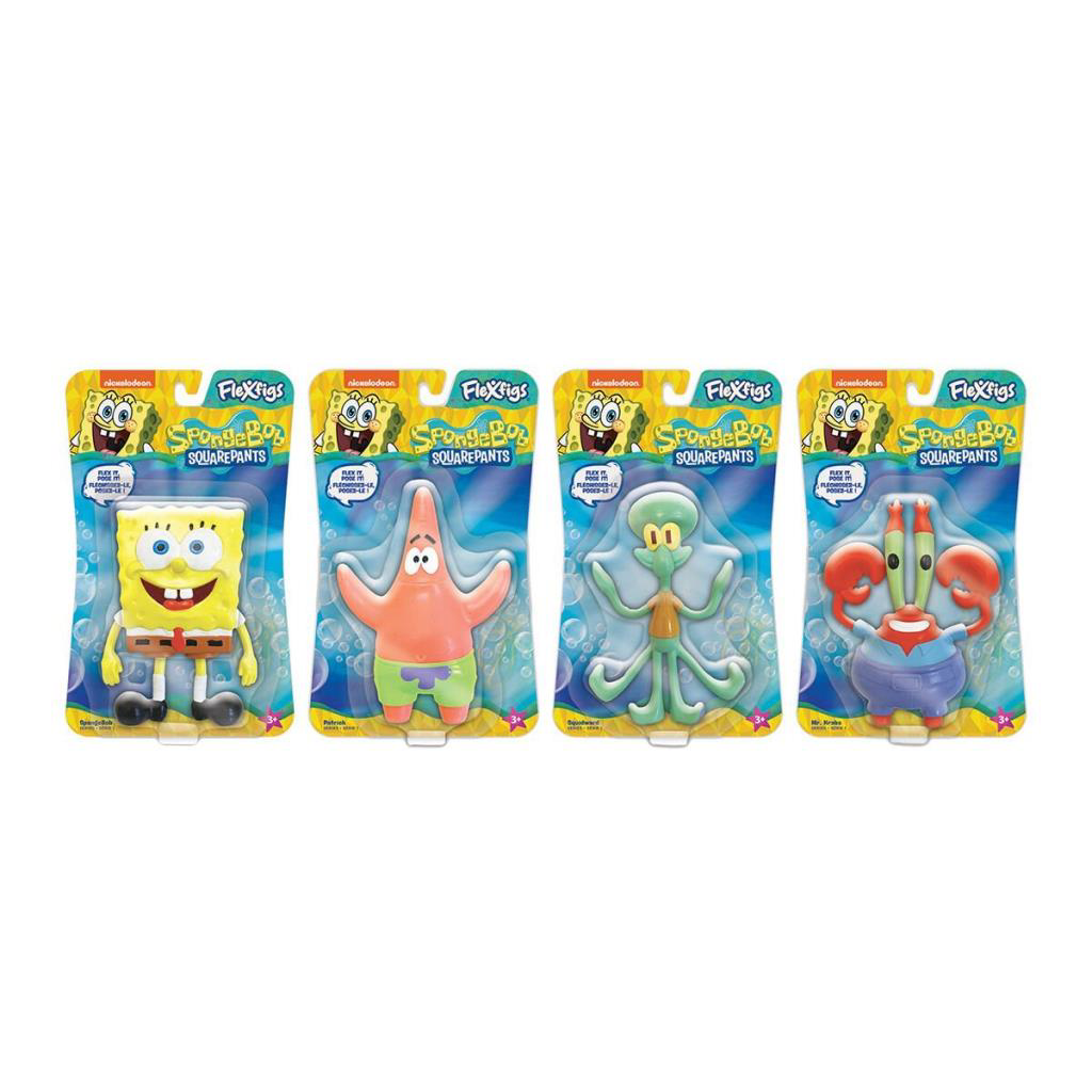 Nessiworld FLE04000 Flexfigs Figür Sponge Bob - Sünger Bob Nessiworld FLE04000 Flexfigs Figür Sponge Bob - Sünger Bob