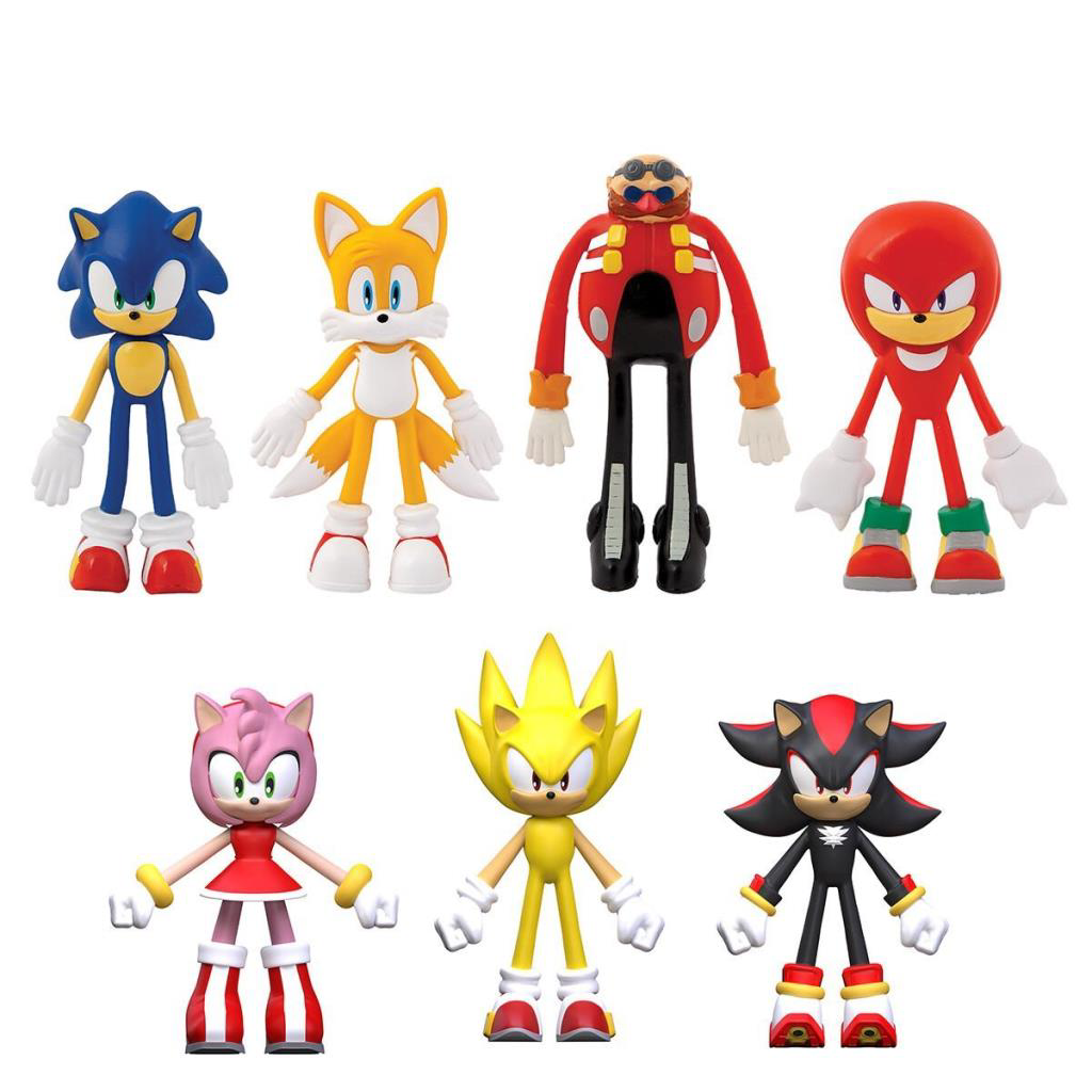 Nessiworld FLE03000 Flexfigs Figür Sonic Nessiworld FLE03000 Flexfigs Figür Sonic