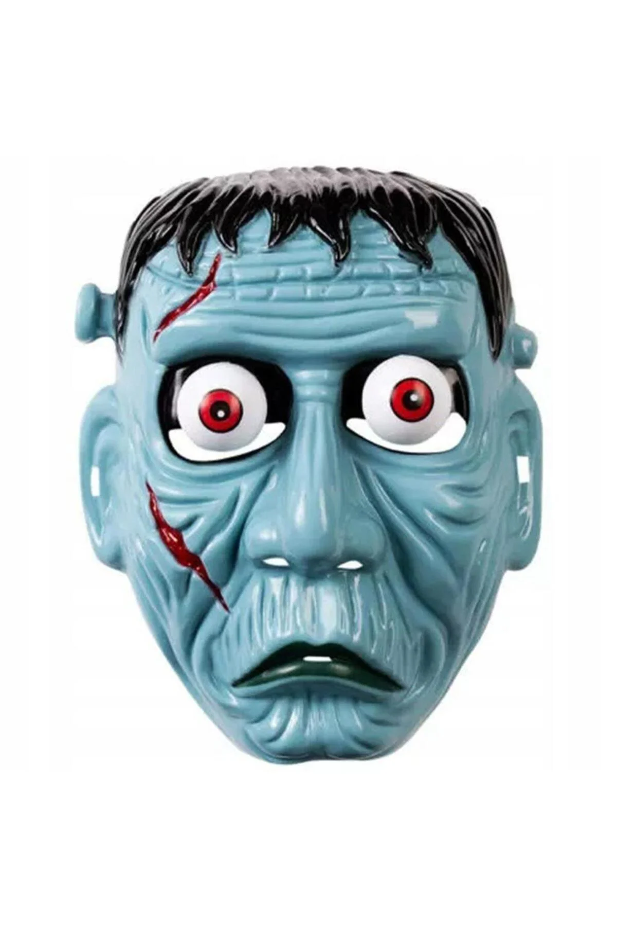 Nessiworld Frankenstein Temalı Sallanan Oynar Gözlü Maske