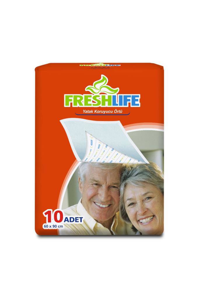 Nessiworld Freshlife Yatak Koruyucu Örtü 60x90 10 Adet Nessiworld Freshlife Yatak Koruyucu Örtü 60x90 10 Adet