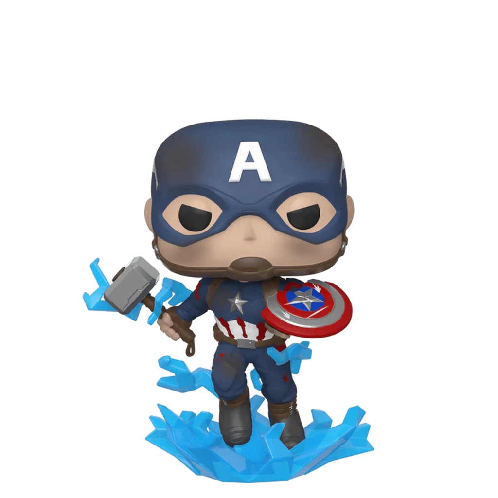 Nessiworld Funko POP Marvel: Endgame Captain America with Broken Nessiworld Funko POP Marvel: Endgame Captain America with Broken