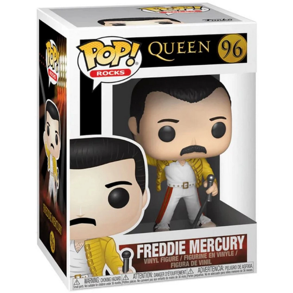 Nessiworld Funko POP Rocks: Queen - Freddie Mercury Wembley 1986 Nessiworld Funko POP Rocks: Queen - Freddie Mercury Wembley 1986