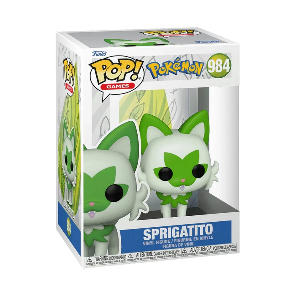 Nessiworld Funko POP Games: Pokemon - Sprigatito (EMEA) Nessiworld Funko POP Games: Pokemon - Sprigatito (EMEA)