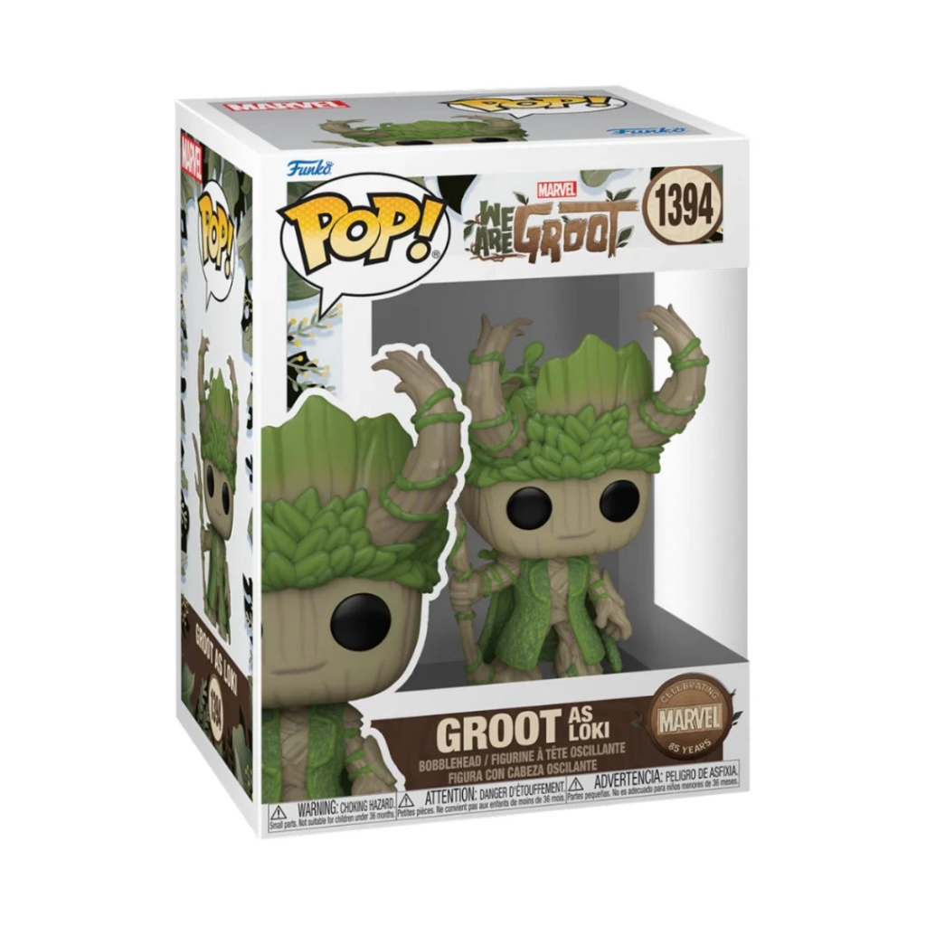 Nessiworld Funko POP Marvel: Groot as Loki Nessiworld Funko POP Marvel: Groot as Loki