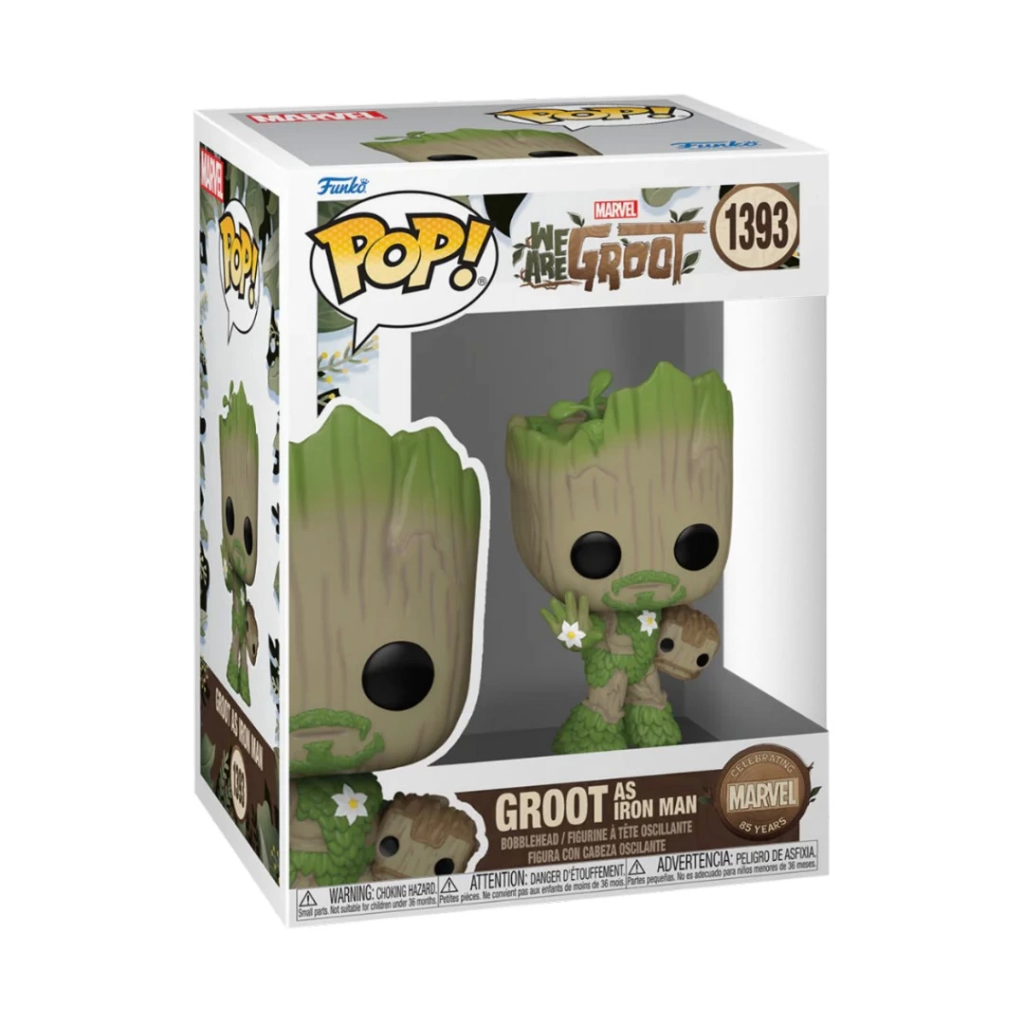 Nessiworld Funko POP Marvel: Groot as Iron Man Nessiworld Funko POP Marvel: Groot as Iron Man