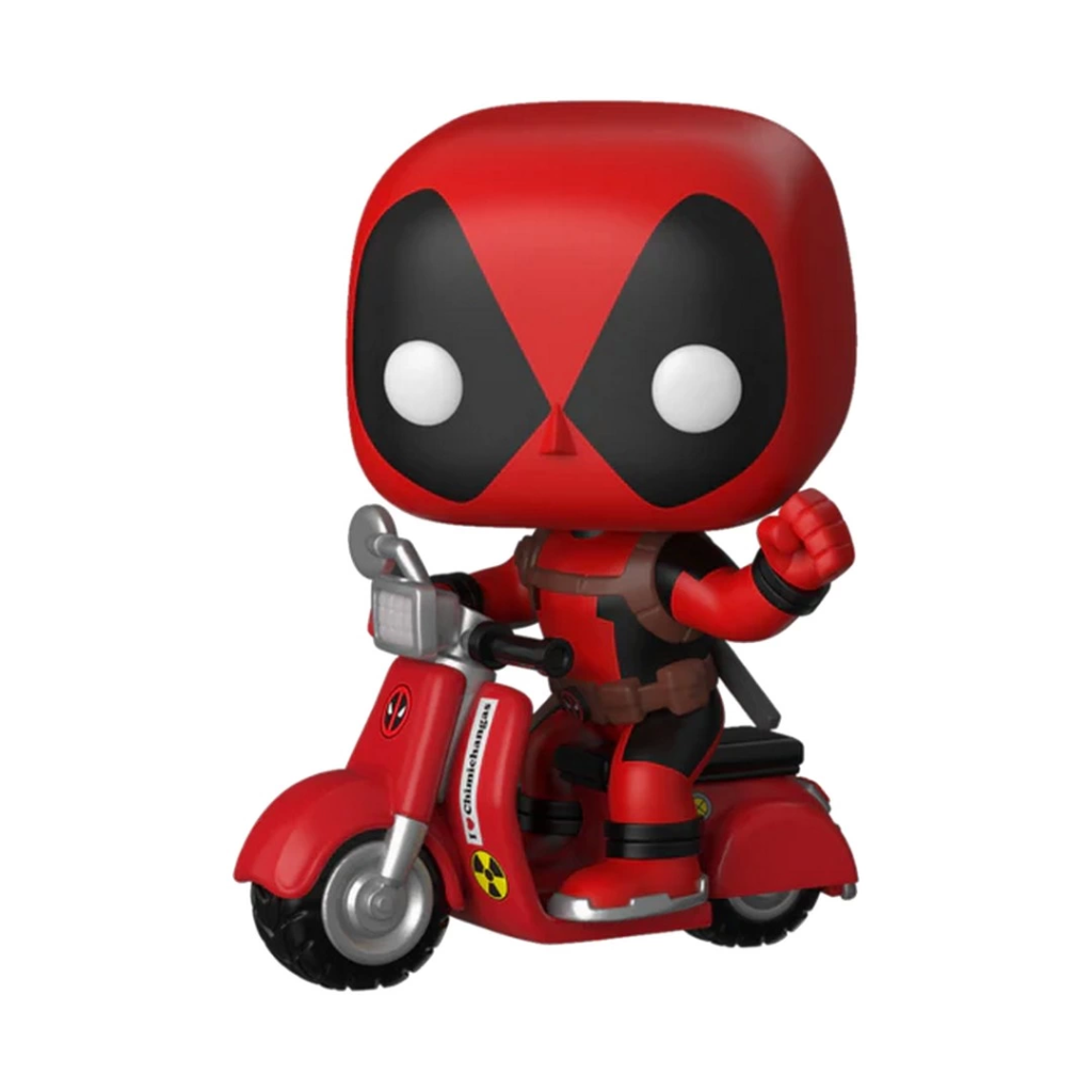 Nessiworld Funko POP Marvel: Deadpool: Deadpool & Scooter Nessiworld Funko POP Marvel: Deadpool: Deadpool & Scooter