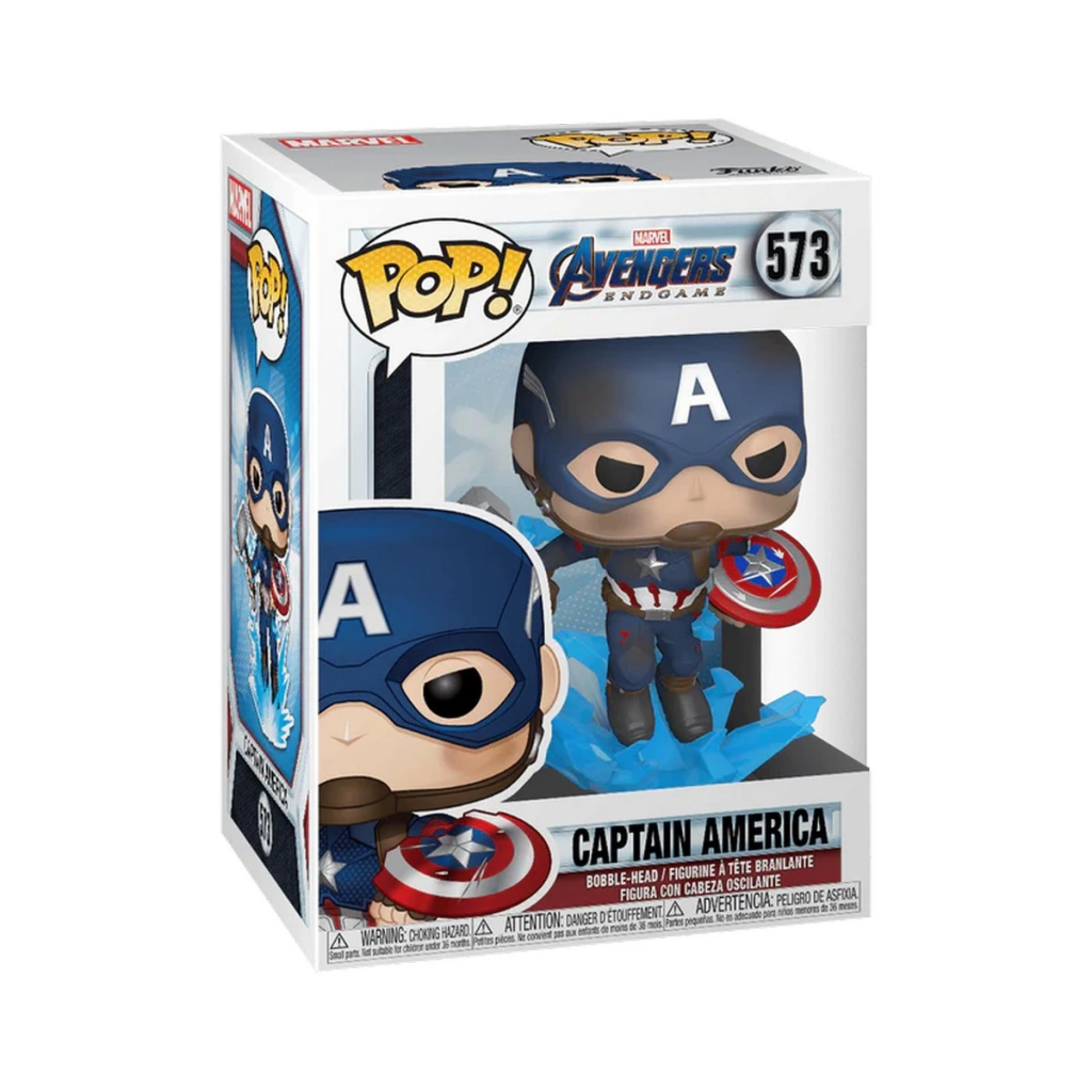 Nessiworld Funko POP Marvel: Endgame Captain America with Broken Nessiworld Funko POP Marvel: Endgame Captain America with Broken