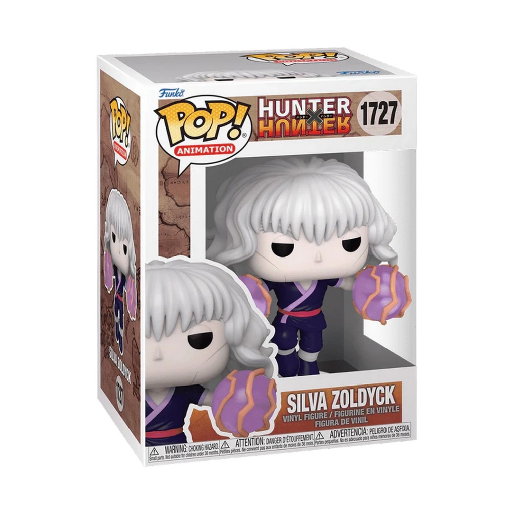 Nessiworld Funko POP Animation: Hunter x Hunter - Silva Zoldyck Nessiworld Funko POP Animation: Hunter x Hunter - Silva Zoldyck