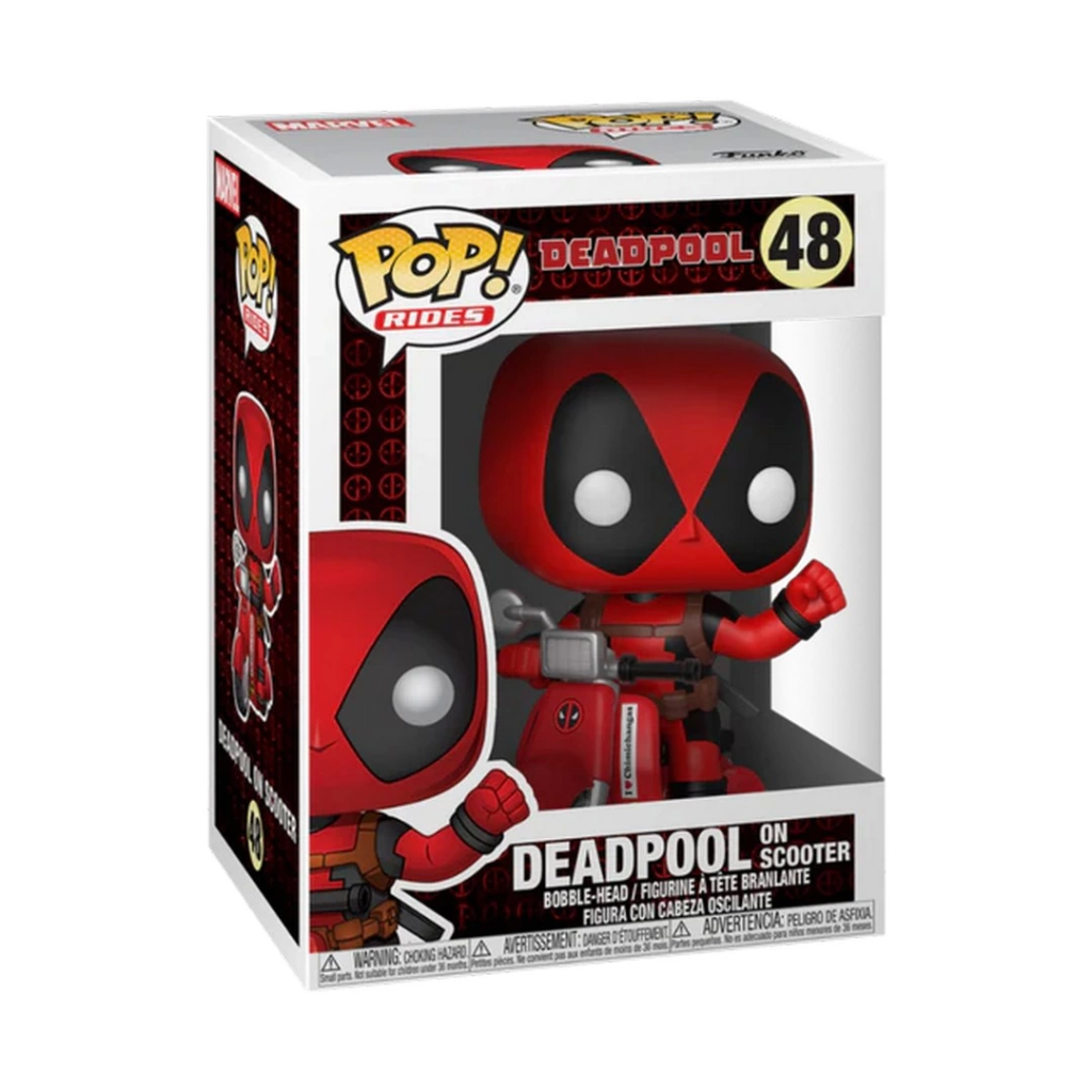 Nessiworld Funko POP Marvel: Deadpool: Deadpool & Scooter Nessiworld Funko POP Marvel: Deadpool: Deadpool & Scooter