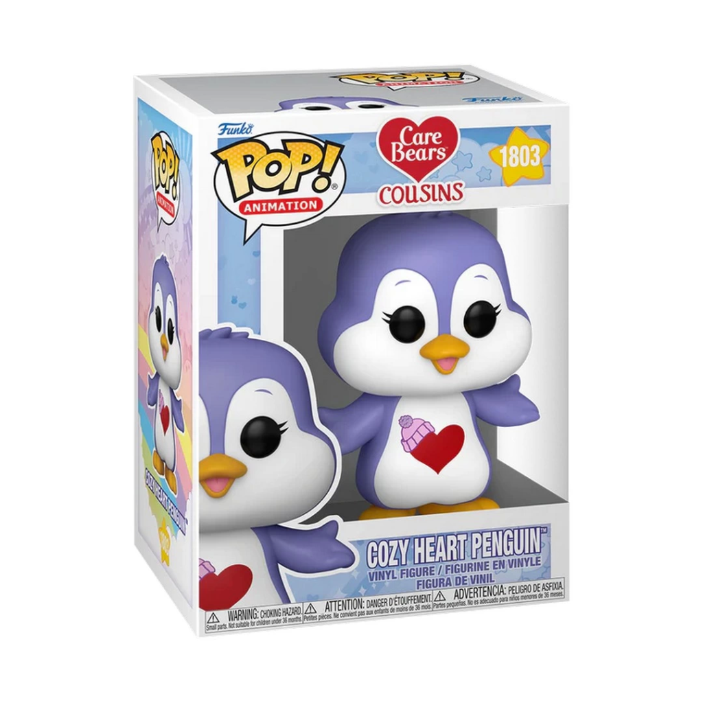 Nessiworld Funko POP Animation: Care Bears - Cozy Heart Penguin Nessiworld Funko POP Animation: Care Bears - Cozy Heart Penguin