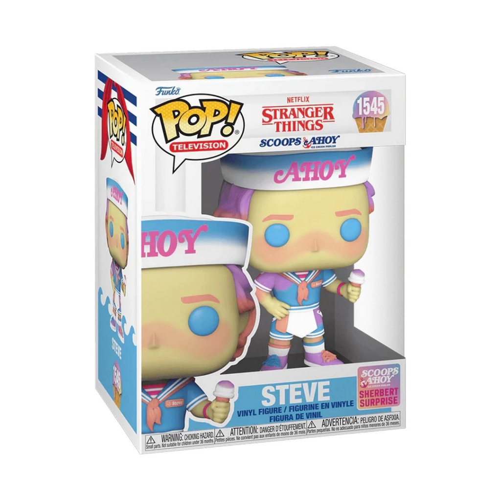 Nessiworld Funko POP TV: Stranger Things - Steve (Scoops Ahoy) Nessiworld Funko POP TV: Stranger Things - Steve (Scoops Ahoy)