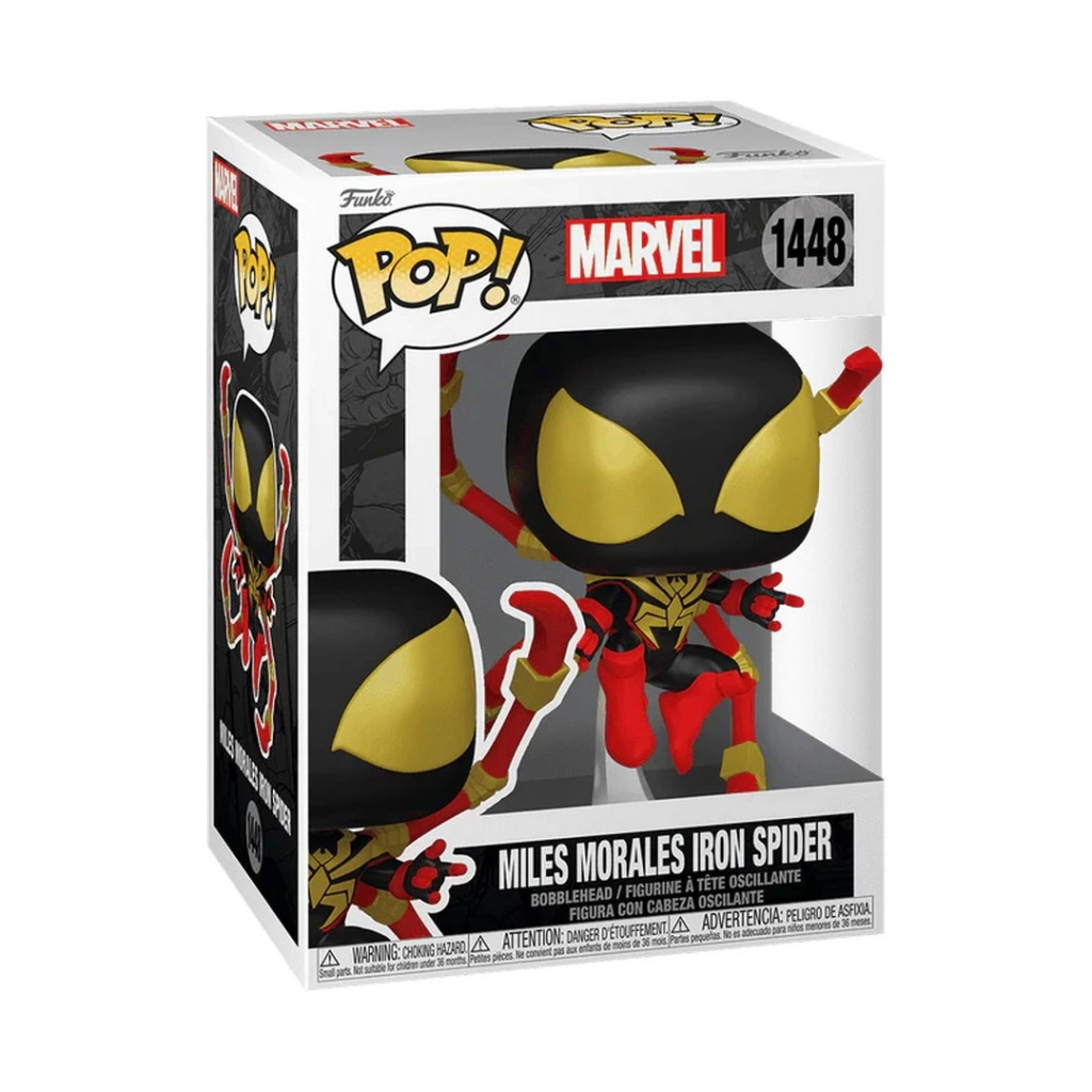 Nessiworld Funko POP Marvel: Spider Man Comics - Miles Morales Ir Nessiworld Funko POP Marvel: Spider Man Comics - Miles Morales Ir