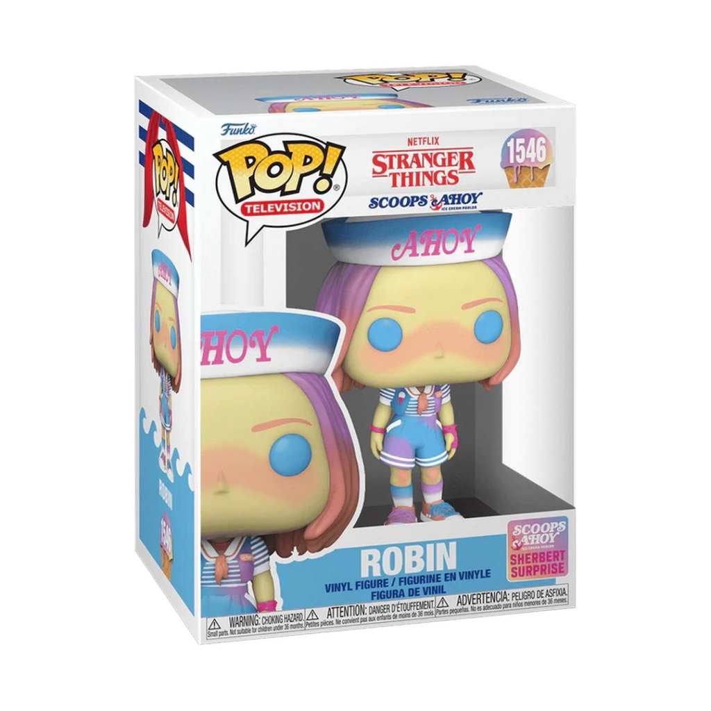 Nessiworld Funko POP TV: Stranger Things - Robin (Scoops Ahoy) Nessiworld Funko POP TV: Stranger Things - Robin (Scoops Ahoy)