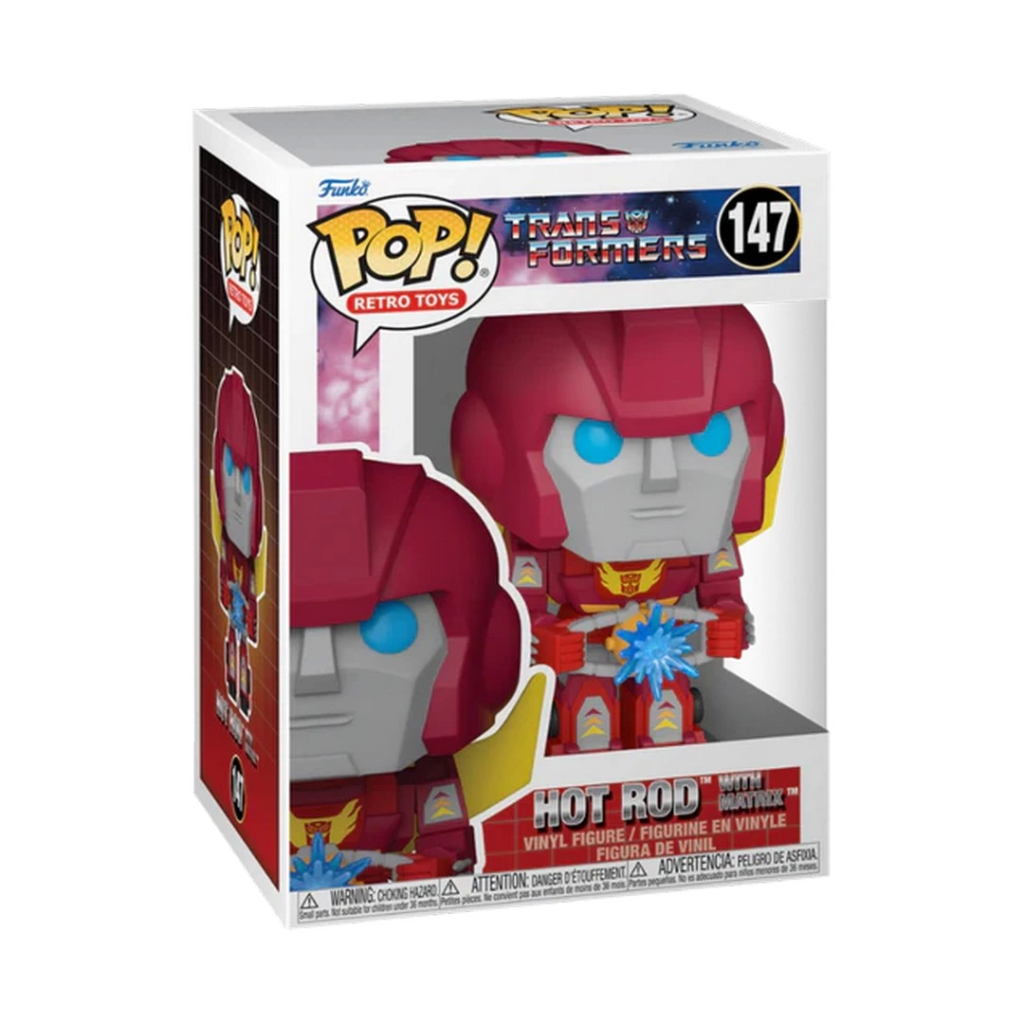 Nessiworld Funko POP Transformers: Hot Rod w/Matrix Nessiworld Funko POP Transformers: Hot Rod w/Matrix
