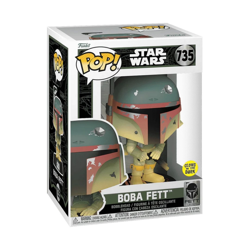 Nessiworld Funko Pop Star Wars: Boba Fett Glow In The Dark