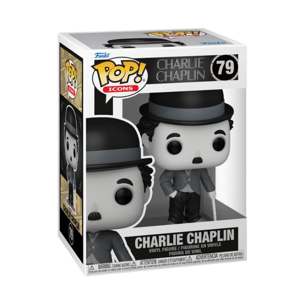 Nessiworld Funko POP Icons: Charlie Chaplin Nessiworld Funko POP Icons: Charlie Chaplin