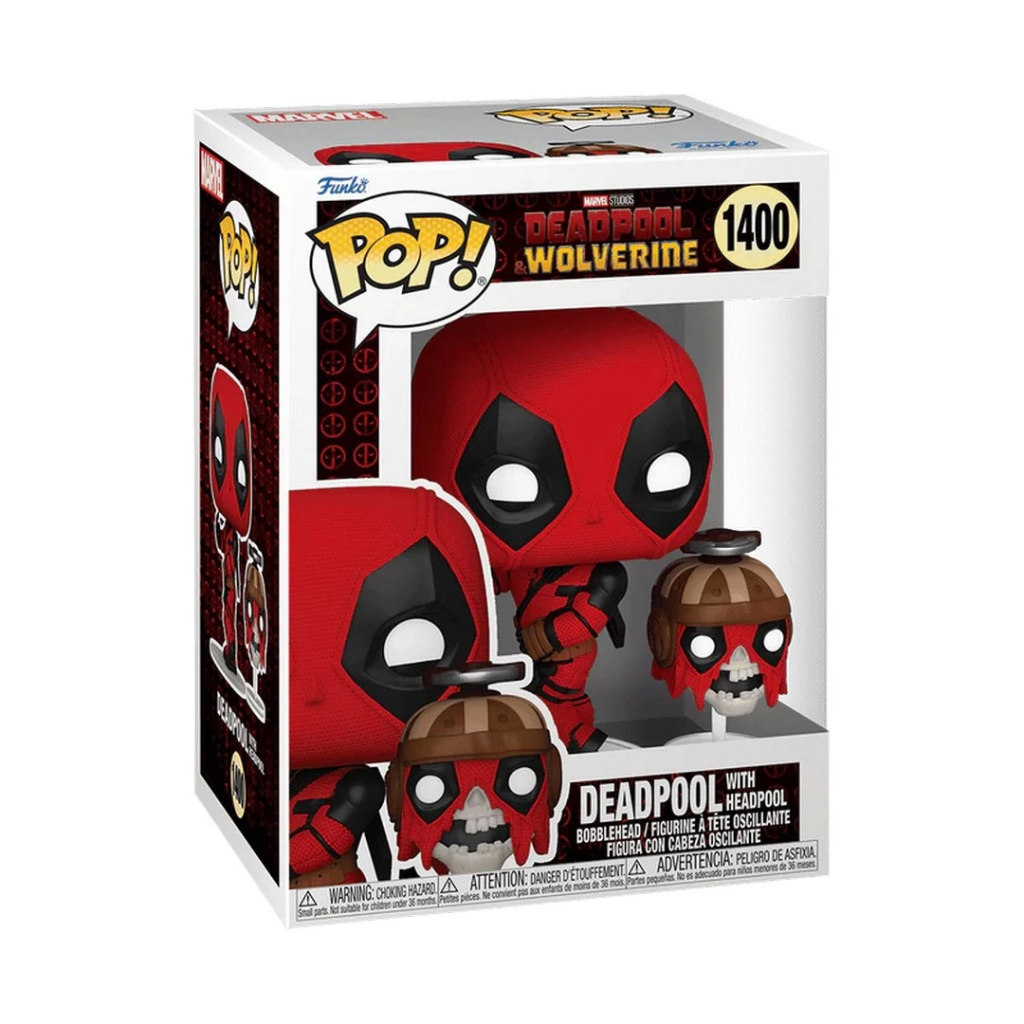 Nessiworld Funko POP & Buddy Marvel: Deadpool w/Headpool Nessiworld Funko POP & Buddy Marvel: Deadpool w/Headpool