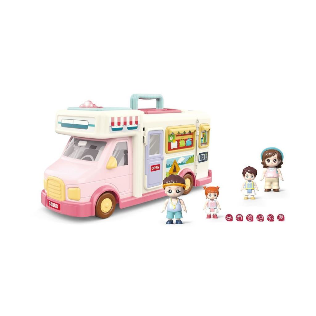 Nessiworld G0021 Sesli Aksesuarlı Açılıp Katlanabilir Karavan -Va Nessiworld G0021 Sesli Aksesuarlı Açılıp Katlanabilir Karavan -Va