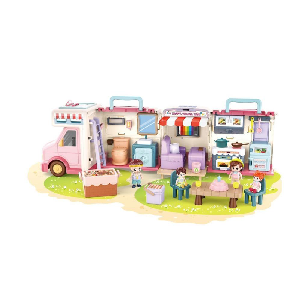 Nessiworld G0021 Sesli Aksesuarlı Açılıp Katlanabilir Karavan -Va Nessiworld G0021 Sesli Aksesuarlı Açılıp Katlanabilir Karavan -Va