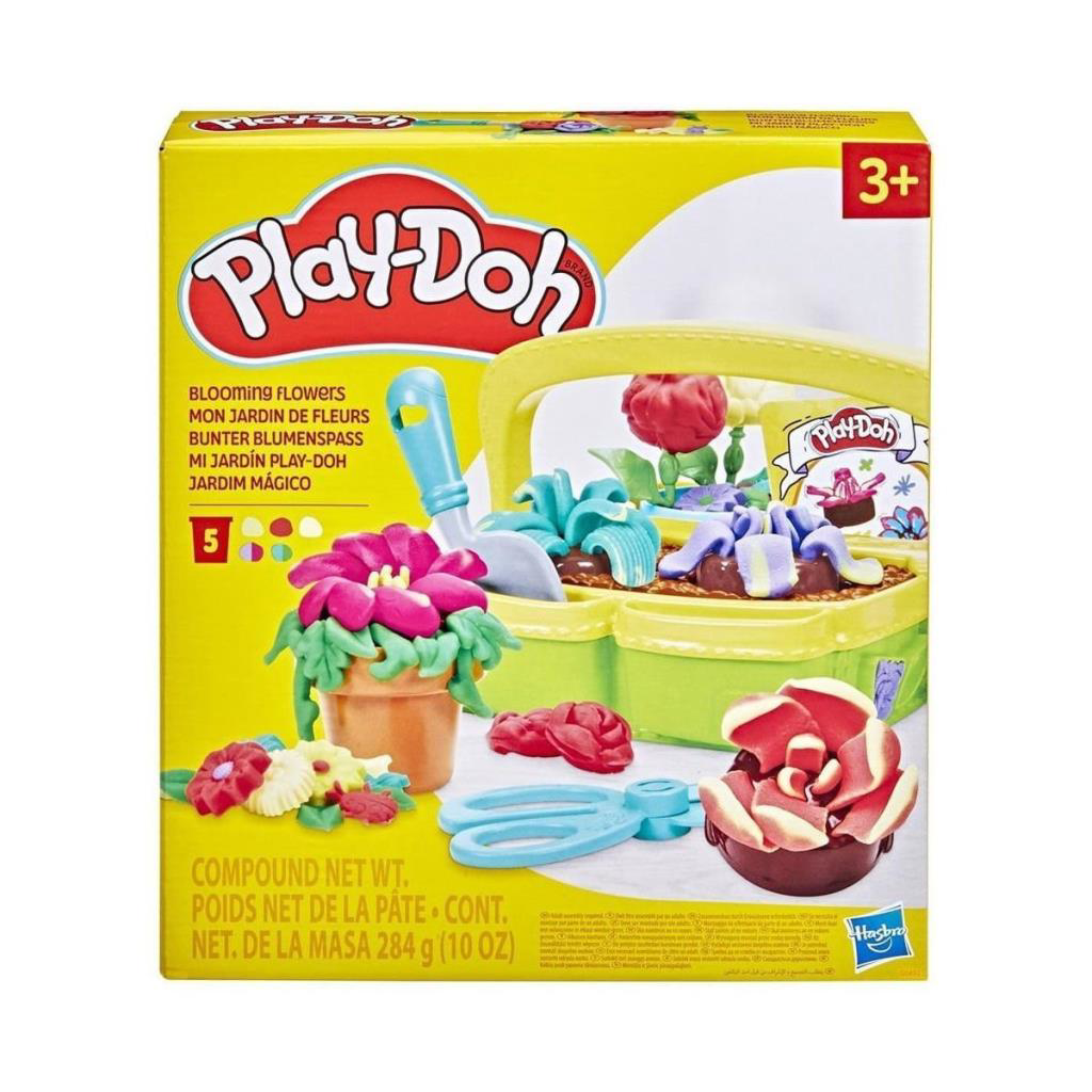 Nessiworld G0492 Play-Doh Renkli Çiçekler Botanik Oyun Seti +3 ya