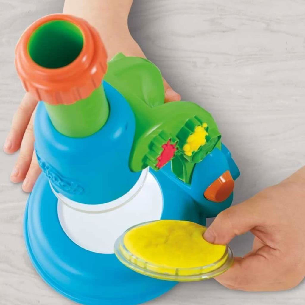Nessiworld G0494 Play-Doh Işıklı Mikroskop Oyun Seti +3 yaş