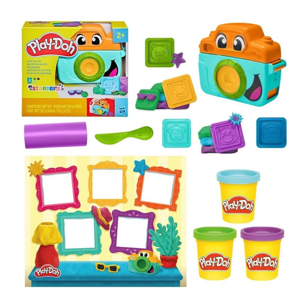 Nessiworld G0502 Play-Doh Eğlenceli Fotoğrafçi Başlangıç Seti+3 y