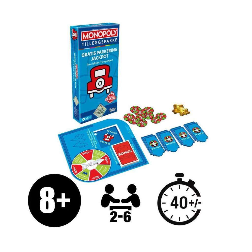 Nessiworld G0718 Monopoly Ücretsiz Otopark İkramiyesi - Genişletm
