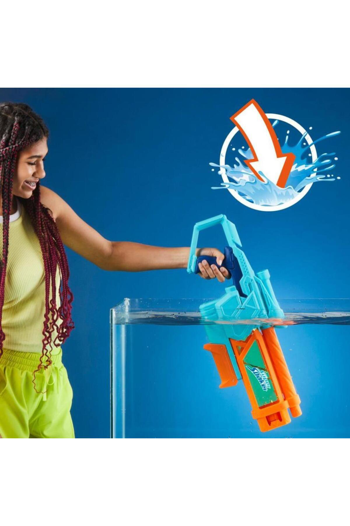 Nessiworld  G0999 Nerf Super Soaker Mega Dunk Fill