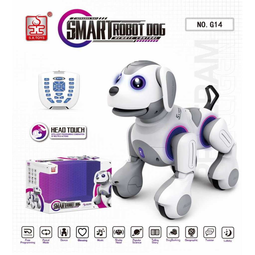 Nessiworld G14 Kumanlı Şarjlı Smart İnteraktif Akıllı Robot Köpek Nessiworld G14 Kumanlı Şarjlı Smart İnteraktif Akıllı Robot Köpek
