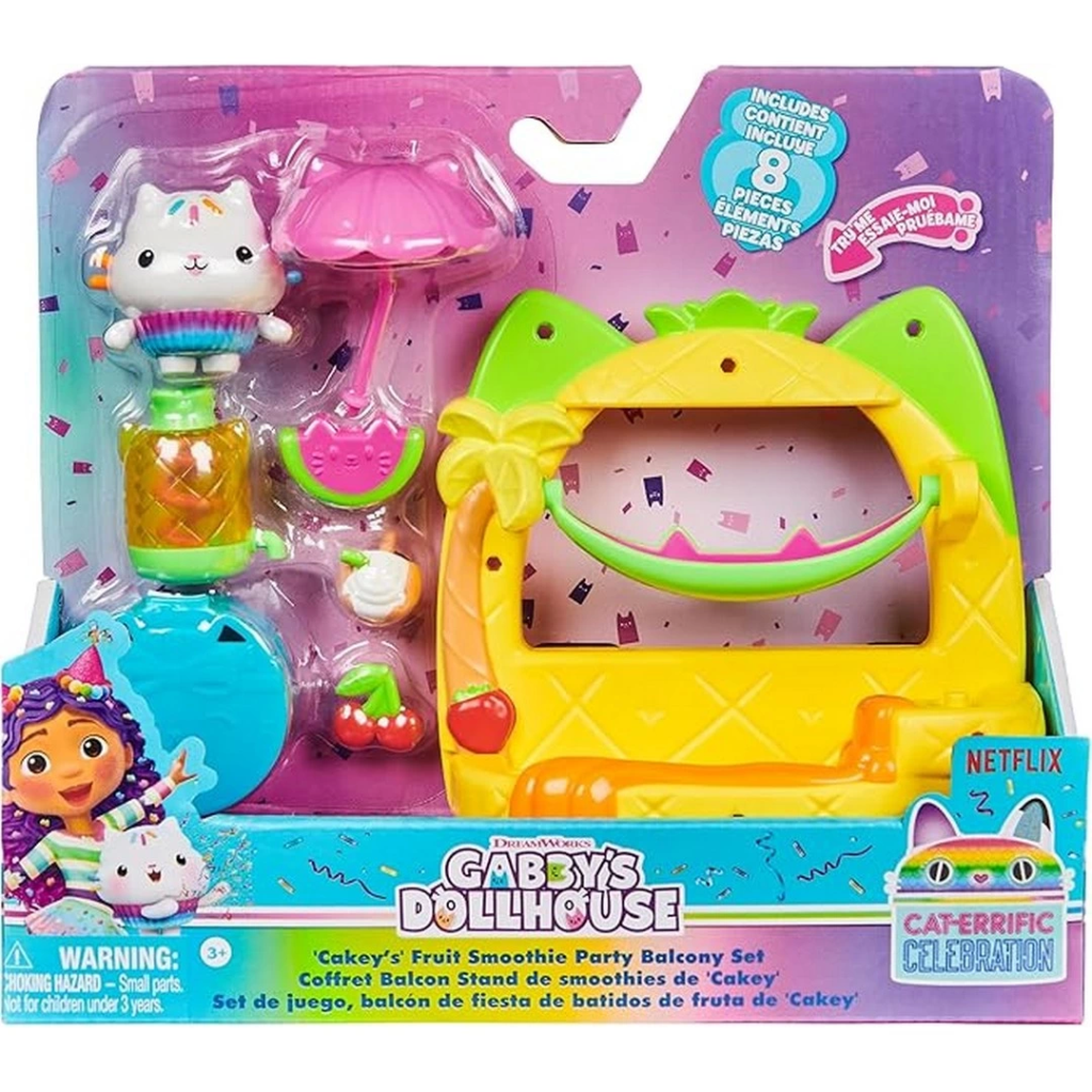Just Cheap Store Gabby's Dollhouse Balkon Takımı Figür Set