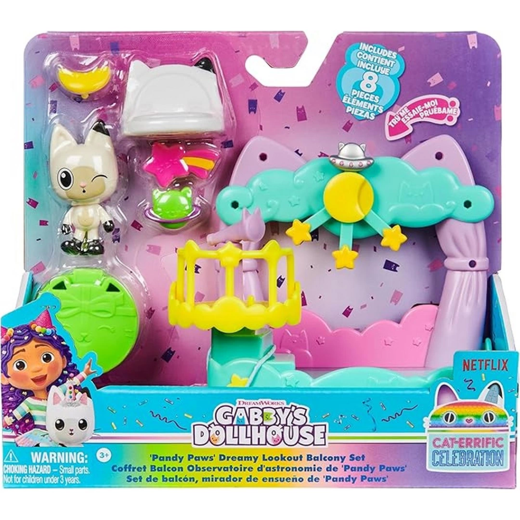 Just Cheap Store Gabby's Dollhouse Balkon Takımı Figür Set
