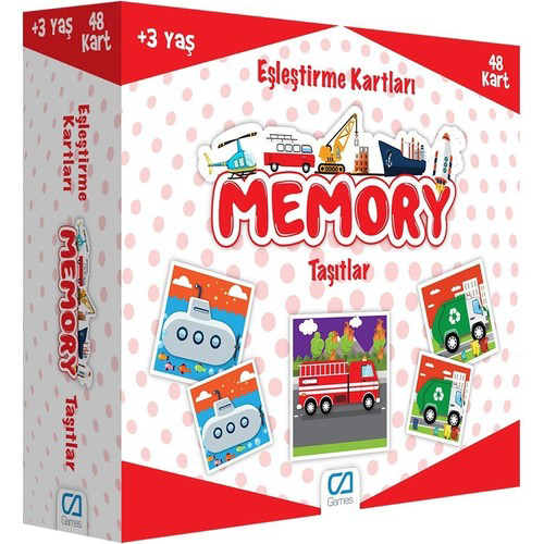 Nessiworld Games Eşleştirme Kartları Taşıtlar 48 Kart 5038 Nessiworld Games Eşleştirme Kartları Taşıtlar 48 Kart 5038