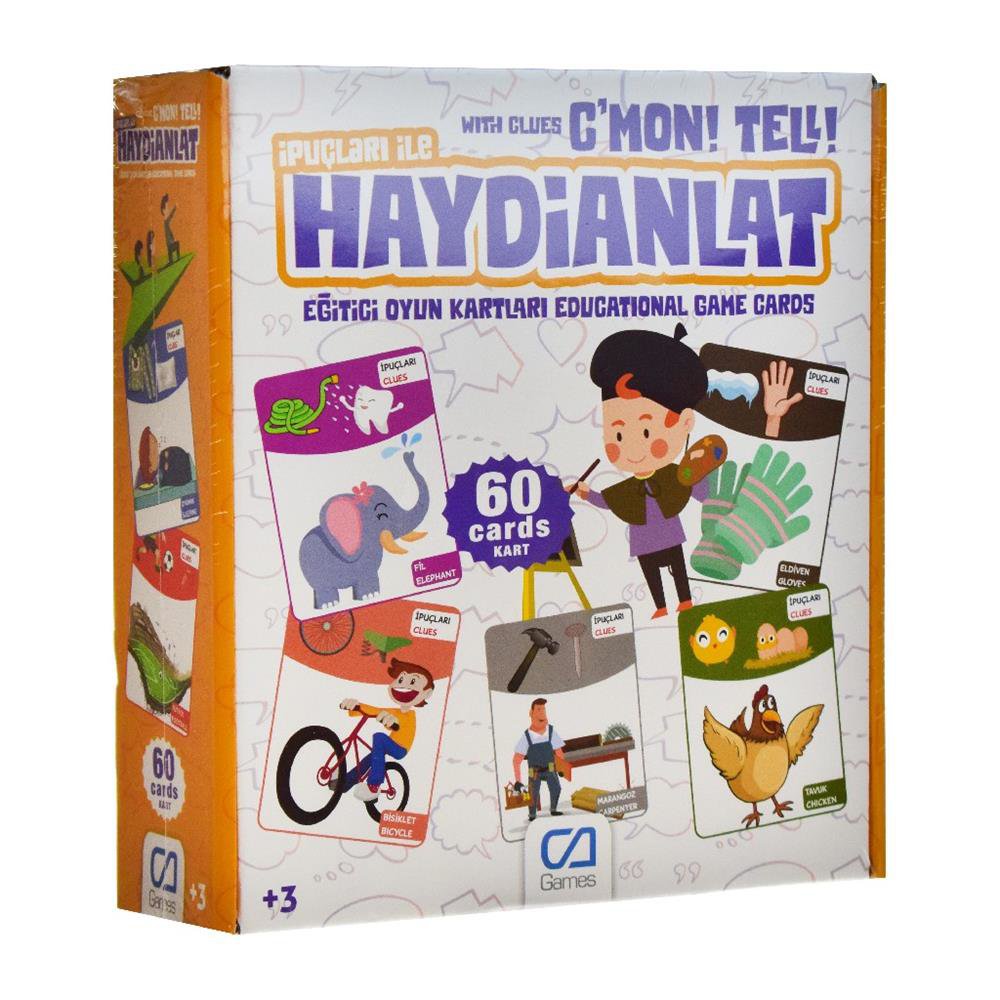Nessiworld Games Haydi Anlat Eğitici Oyun Kartları 60 Kart 5080 Nessiworld Games Haydi Anlat Eğitici Oyun Kartları 60 Kart 5080