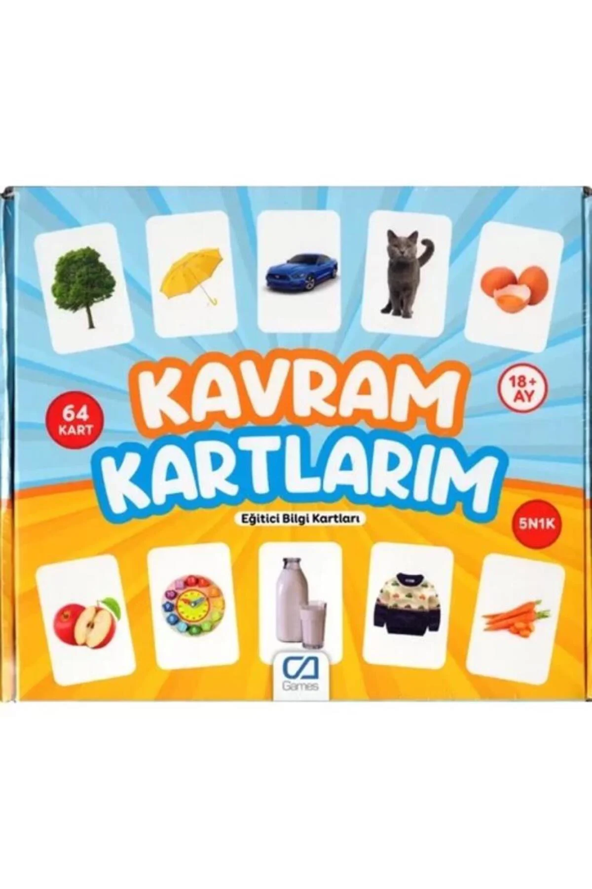 Nessiworld Games Kavram Kartlarım 64 Kart 5175