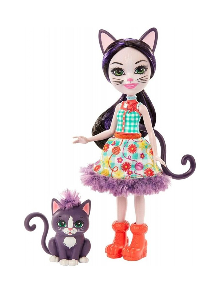 Nessiworld GJX40 Enchantimals Ciesta Cat ve Climber