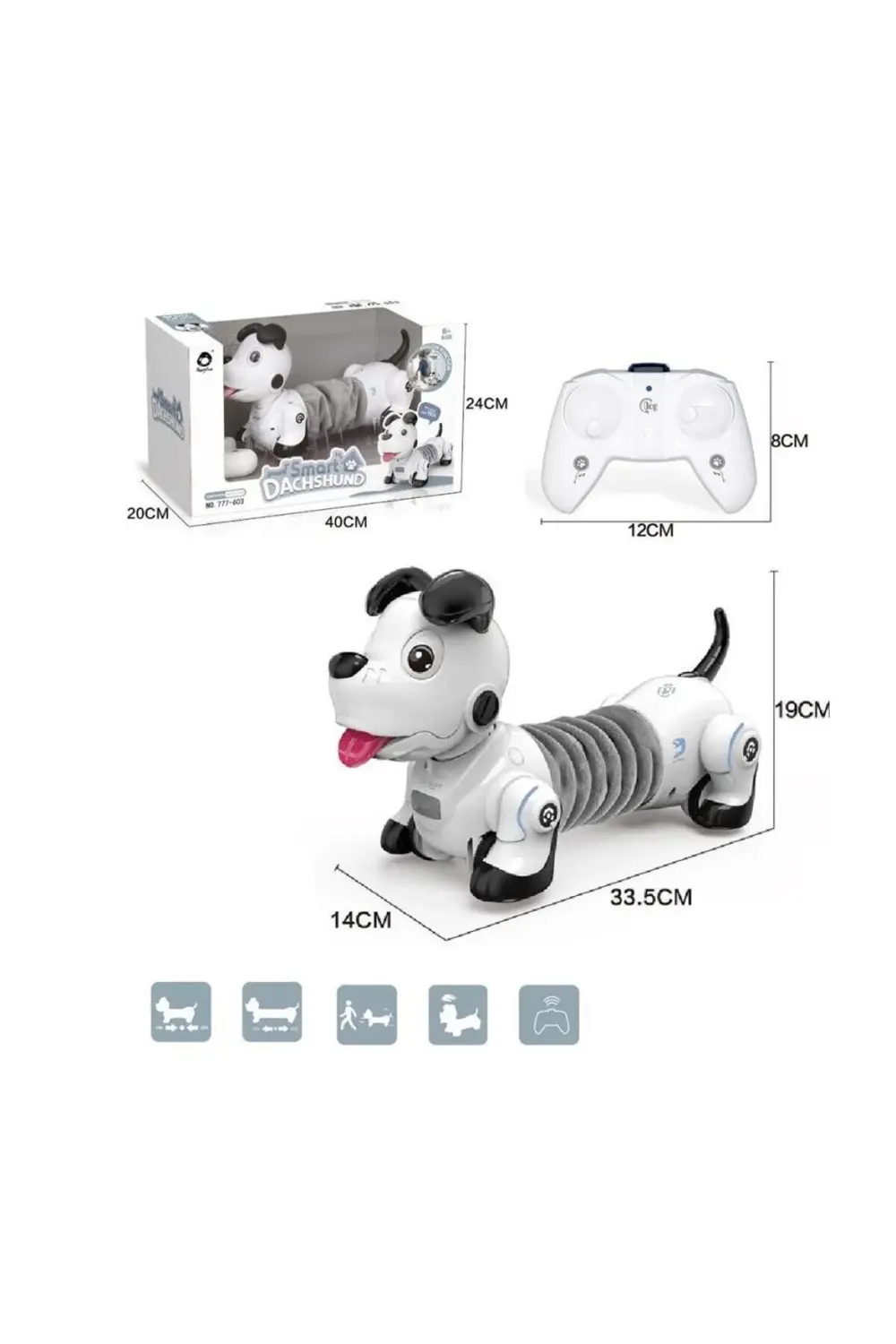 Nessiworld GL-777-603 Uzaktan Kumandalı Işıklı ve Sesli Sevimli A