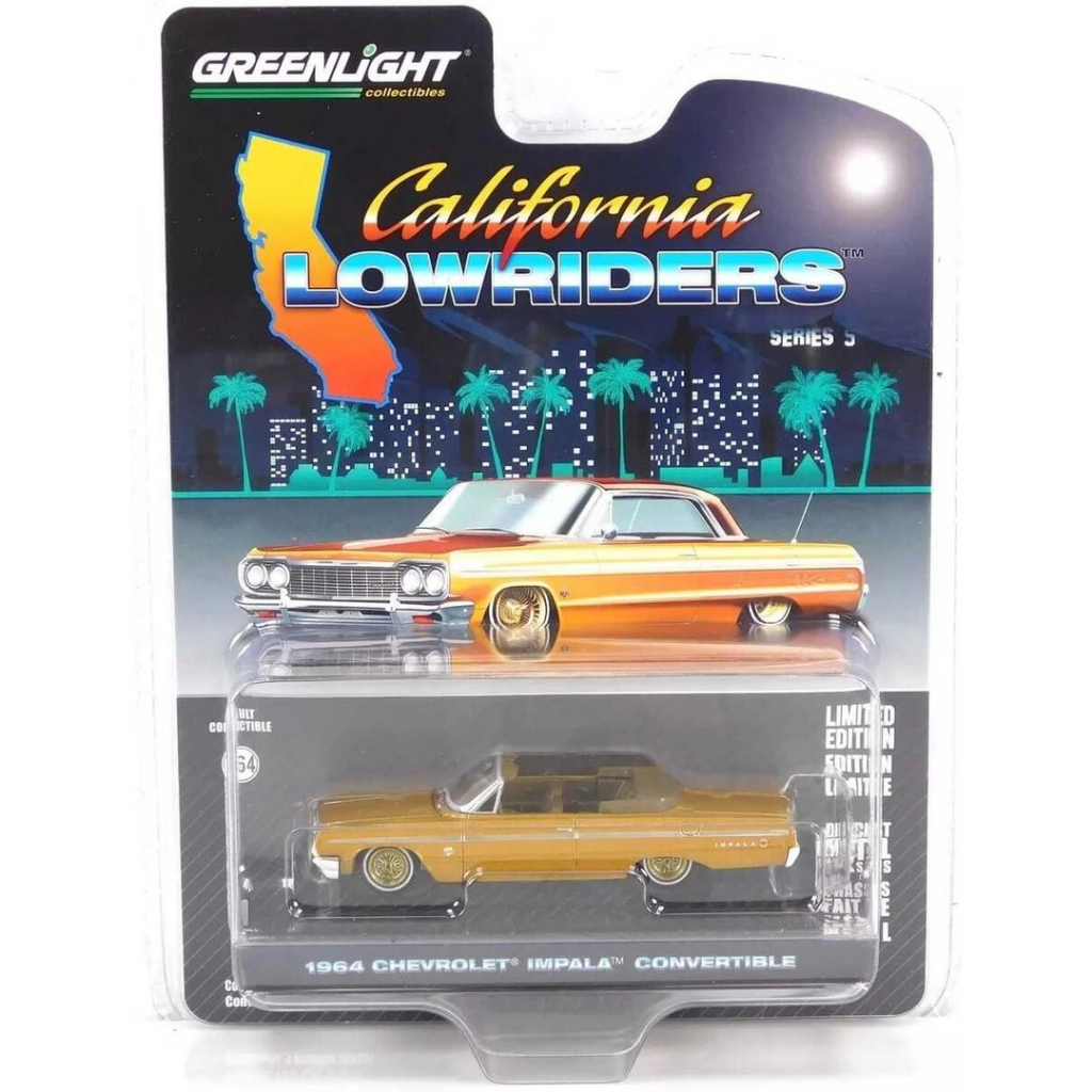 Nessiworld Greenlight 1/64 California Lowriders Series 5 - 1964 C Nessiworld Greenlight 1/64 California Lowriders Series 5 - 1964 C
