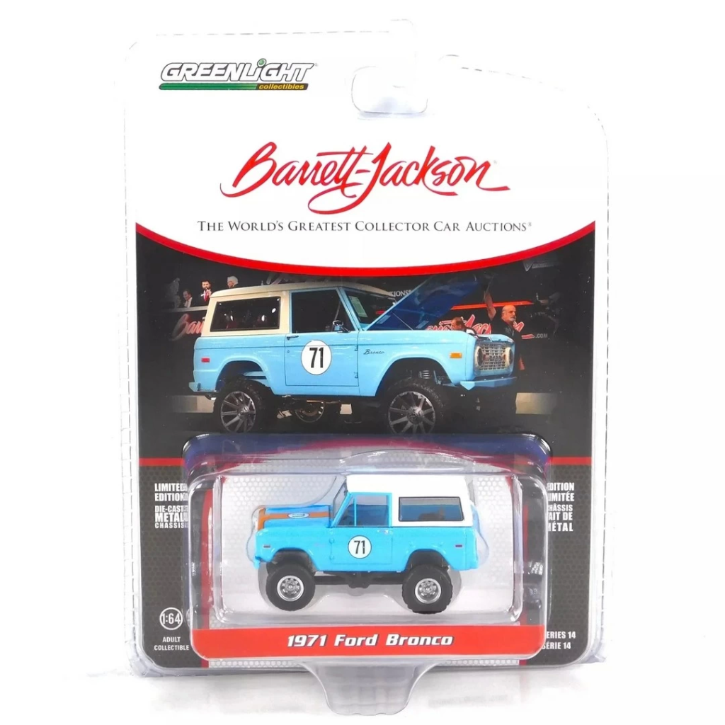 Nessiworld Greenlight 1/64 Barrett-Jackson Series 14- 1971 Ford B Nessiworld Greenlight 1/64 Barrett-Jackson Series 14- 1971 Ford B