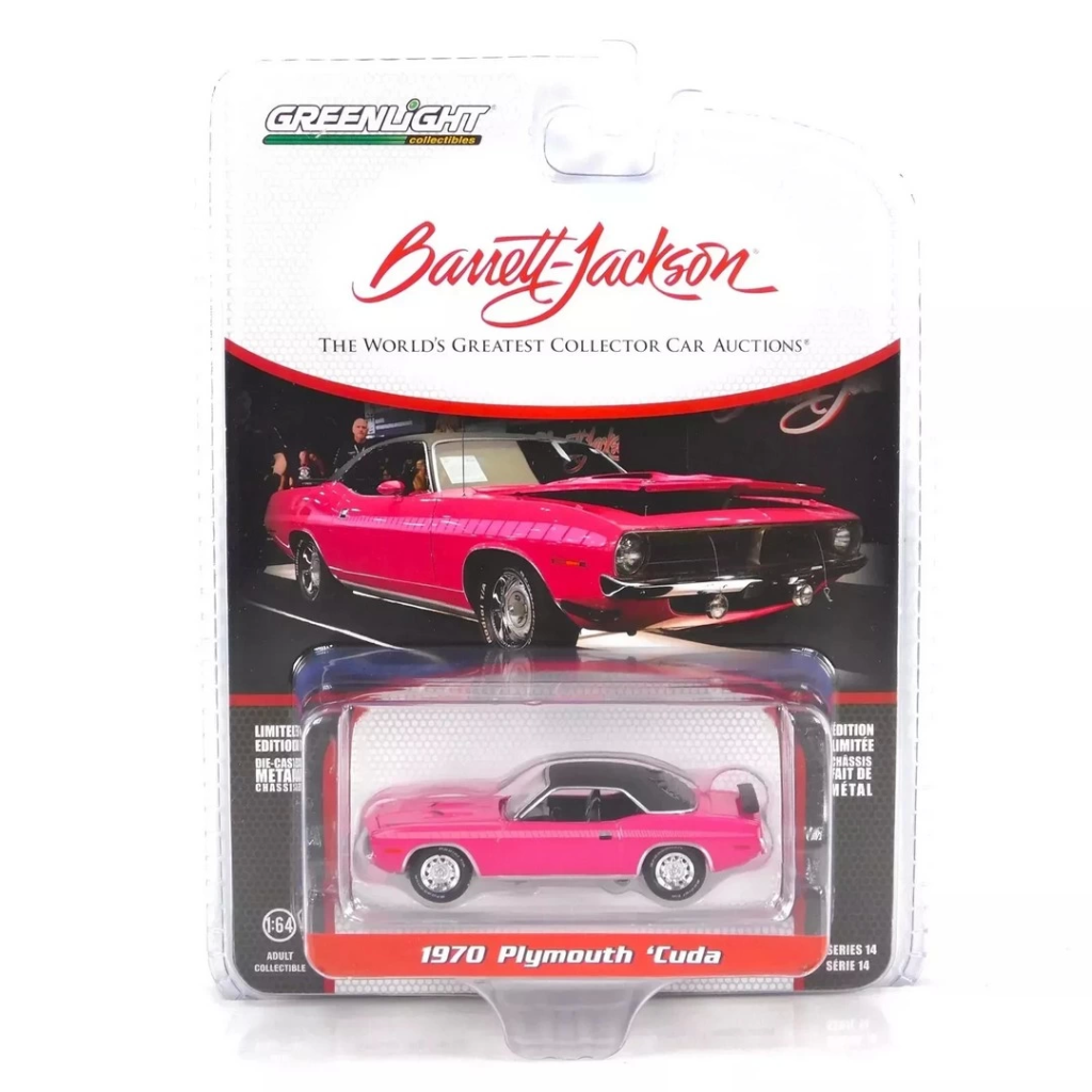Nessiworld Greenlight 1/64 Barrett-Jackson Series 14- 1970 Plymou