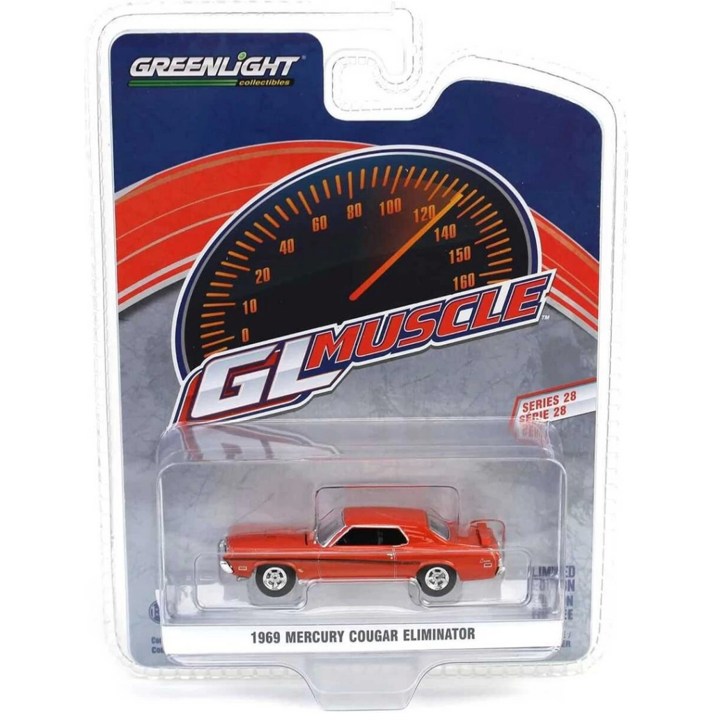Nessiworld Greenlight 1/64 Muscle Series 28- 1969 Mercury Cougar Nessiworld Greenlight 1/64 Muscle Series 28- 1969 Mercury Cougar