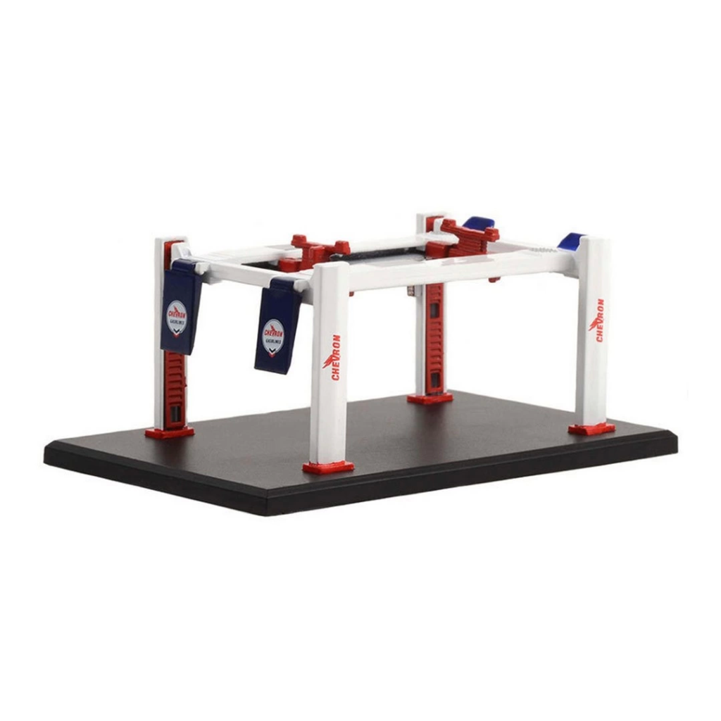 Nessiworld Greenlight 1/64 Chevron Gasolines Lift Nessiworld Greenlight 1/64 Chevron Gasolines Lift