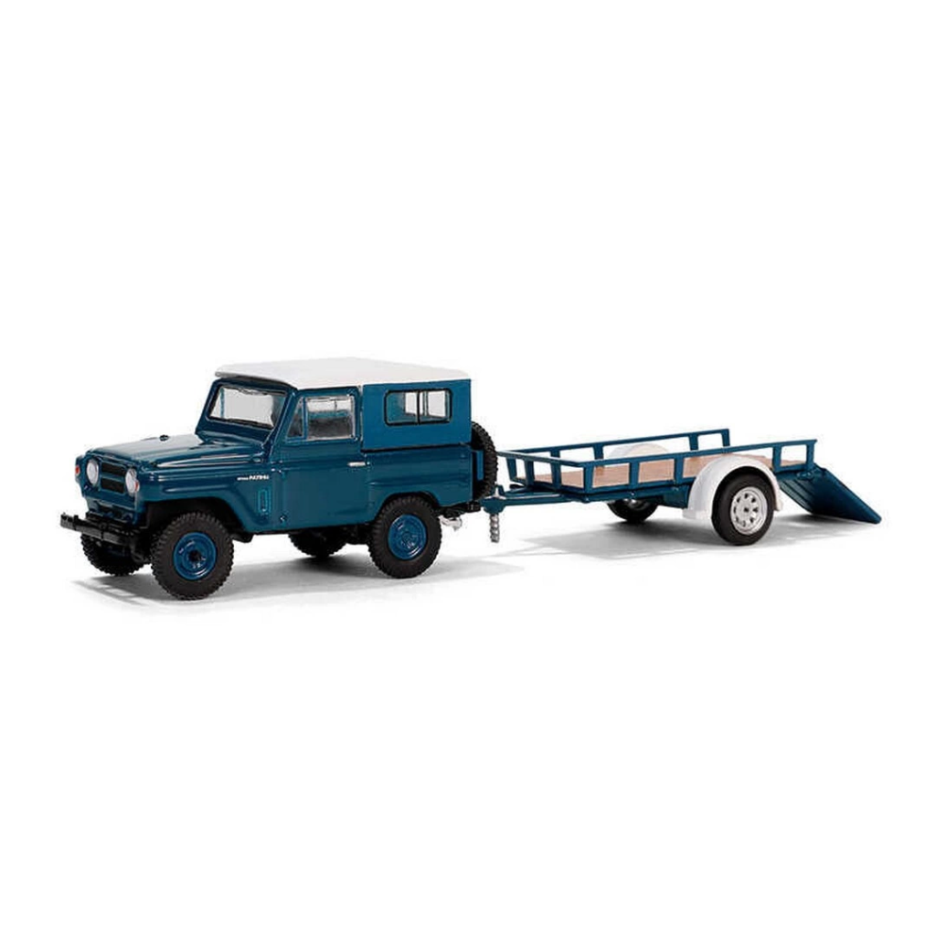 Nessiworld Greenlight 1/64 Hitch & Tow Series 31 - 1961 Nissan Pa Nessiworld Greenlight 1/64 Hitch & Tow Series 31 - 1961 Nissan Pa