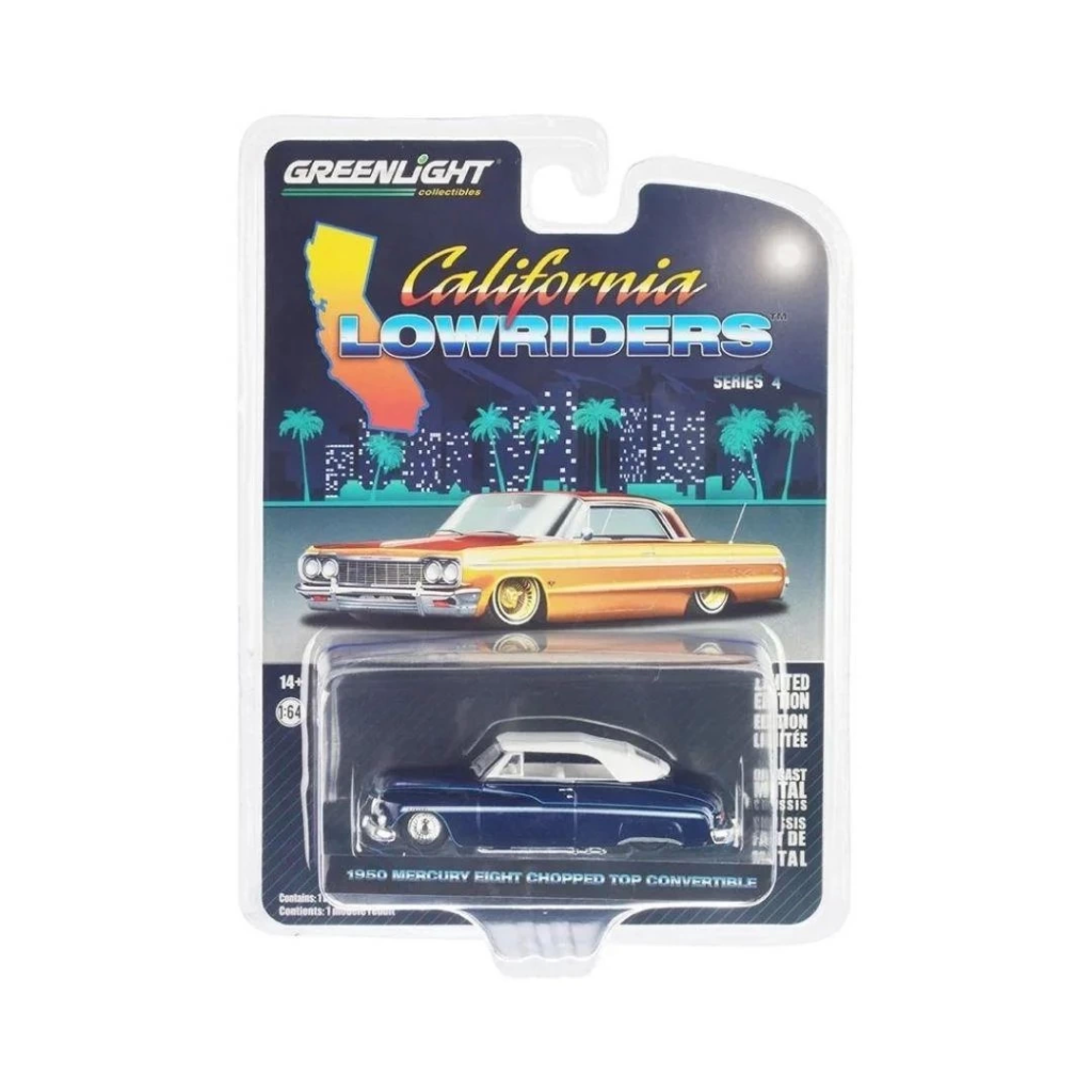 Nessiworld Greenlight 1/64 1950 Mercury Eight Chopped Top Coverti Nessiworld Greenlight 1/64 1950 Mercury Eight Chopped Top Coverti
