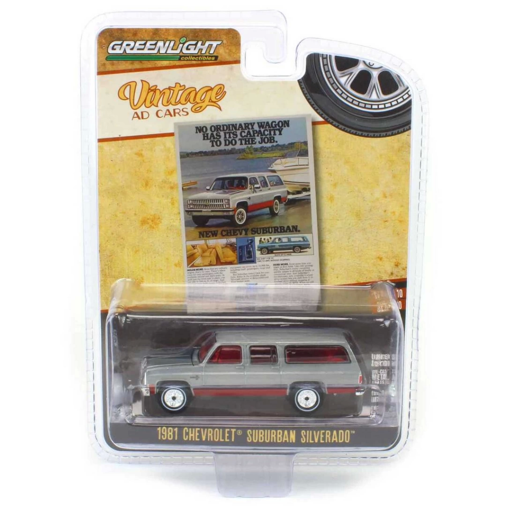 Nessiworld Greenlight 1/64 Vintage Ad Cars Series 10- 1981 Chevro Nessiworld Greenlight 1/64 Vintage Ad Cars Series 10- 1981 Chevro