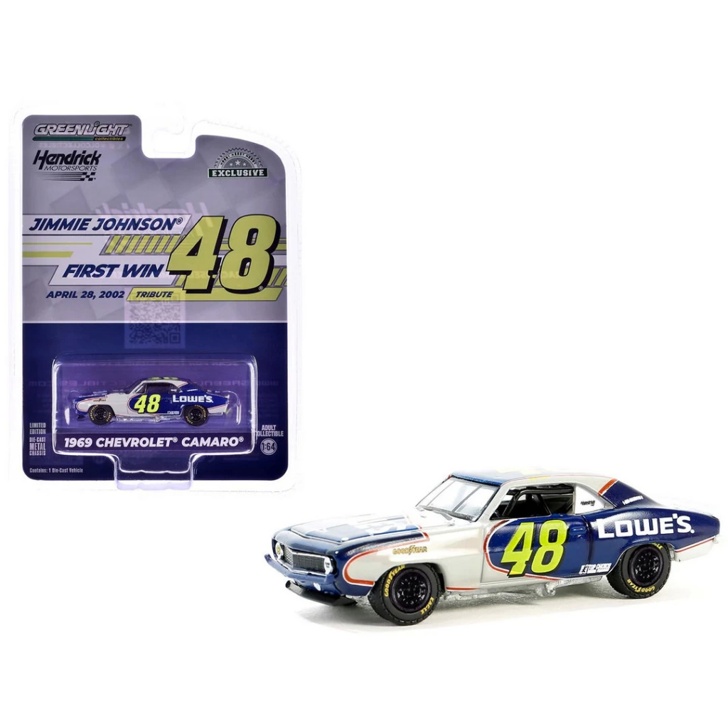 Nessiworld Greenlight 1/64 1969 Chevrolet Camaro - Jimmie Johnson Nessiworld Greenlight 1/64 1969 Chevrolet Camaro - Jimmie Johnson