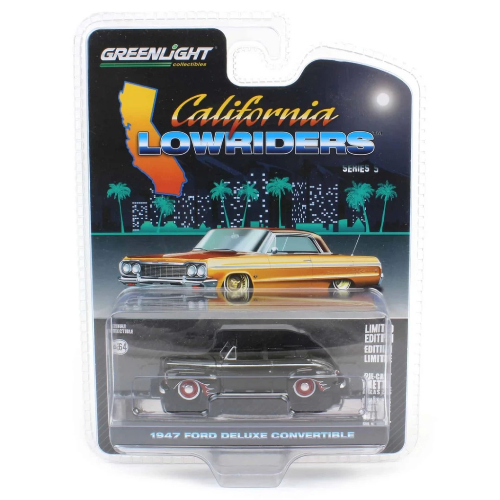 Nessiworld Greenlight 1/64 California Lowriders Series 5 - 1947 F Nessiworld Greenlight 1/64 California Lowriders Series 5 - 1947 F