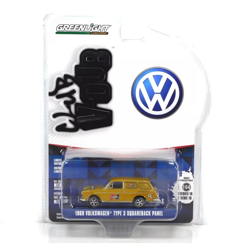 Nessiworld Greenlight 1/64 Club Vee-Dub Series 19- 1969 Volkswage Nessiworld Greenlight 1/64 Club Vee-Dub Series 19- 1969 Volkswage